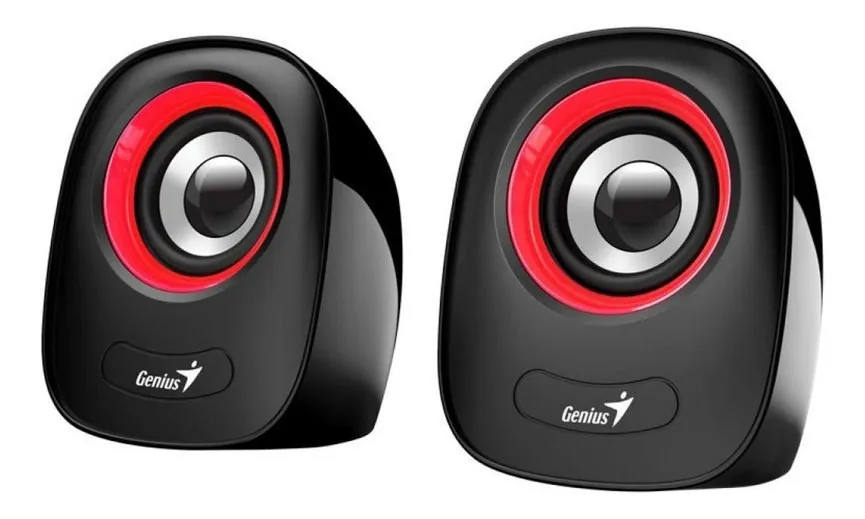 PARLANTE GENIUS SP-Q160 ROJO