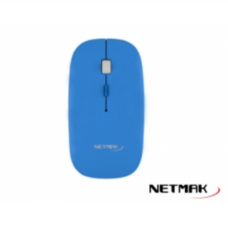 MOUSE WIRELESS NETMAK NM-W40R AZUL